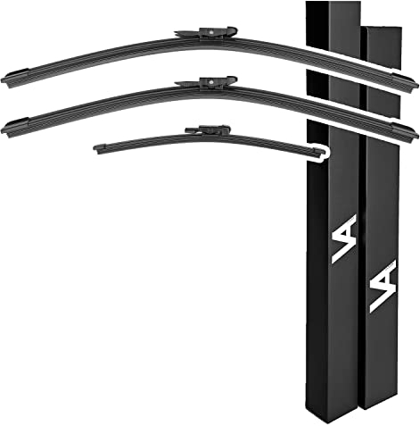 VIA ALBION® Wischerblätter für • BMW 1er (E81/E87, 2005-2011) • Allwetter-Wischerset vorne & hinten