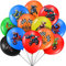Aoriher 36 Stück Dreckiges Fahrrad Partydekoration Luftballons, Motocross Geburtstag Zielflagge Party Dekoration Ballon Zubehör Dreckiges Fahrrad, 12 Zoll