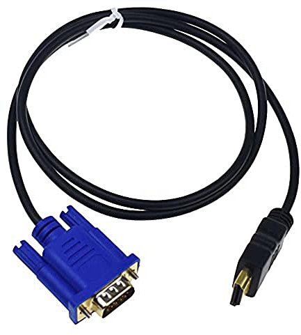 Reland Sun Male to VGA HD-15 Male 15Pin Video Adapter Cord Extension Cable (10m)