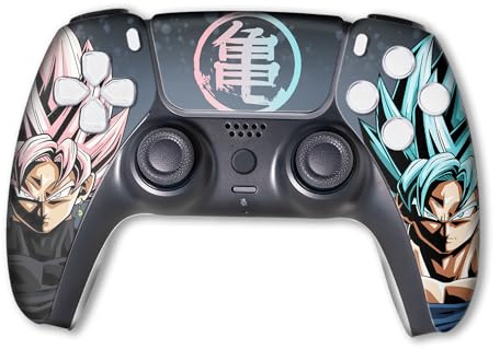 BABY CUDDLE BOX Simppson Manette personnalisée PS-5 sans fil compatible avec la console Play-Station 5 par BCB Controllers | Fièrement personnalisée aux États-Unis avec impression HYDRO-DIP permanente
