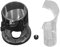 Adjustable Aluminum Alloy Plunge Router Base Trimming Machine Base with Black and Transparent Plastic Dust Collection Cover