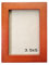 ZXT-parts Bilderrahmen, 9,9 x 12,7 cm, Braun Massivholz, Kunststoffplatte, Tischplatte oder Wand