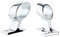 iSpchen Handlauf Mittelstück Reling Halterung für Boote Marine Handlauf Halterung Boot Deckmontage Handlauf Stütze Edelstahl Hardware für 22mm Rohr