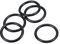 PATIKIL 25Stk Dichtungsringe O-Ringe Gummidichtung 40mm AD 32mm ID 4mm Dicke Nitrilgummi Unterlegscheibe Dichtungssatz Gummischeiben für Auto Klimaanlage Wasserhahn Rohr Schwarz