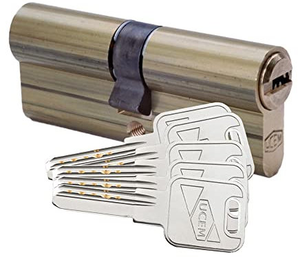 UCEM 8425450208653 Cilindro de Seguridad, Multicolor