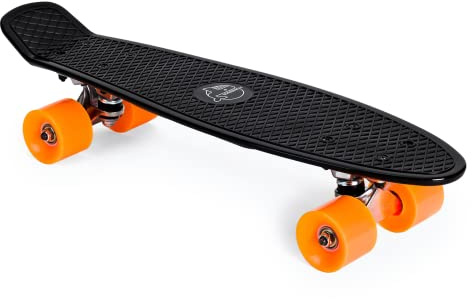HUMBAKA Kinder Fisk Skateboard mit Aluminium Truck und ABEC-7 Lagern für Freizeitfahrten PU Räder Klassisches Skateboard HT-891579