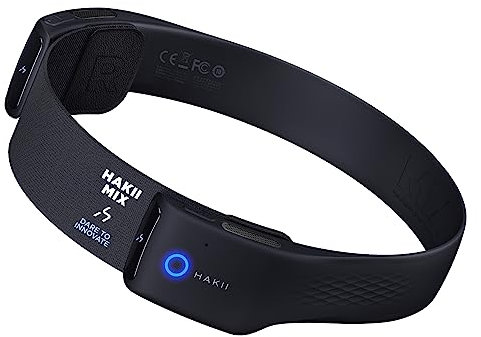 Hakii Mix - Auriculares de audio para deporte (Negro)