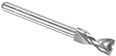 TA-VIGOR 5mm PCB Drill Bits, 1/8 Inch Shank Tungsten Carbide Micro Drill Bits Set Spiral Flute CNC Router Bits Drilling Rotary Tool for Print Circuit Board Jewelry CNC Engraving