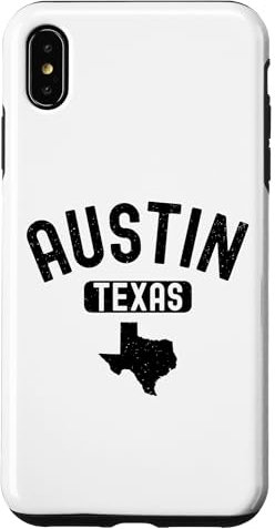 Hülle für iPhone XS Max Austin Texas USA Flagge Lone Star Gitarre Musik BBQ Comedy 512