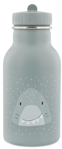 Trixie Baby Trixie - Gourde Isotherme pour Enfants en Acier Inoxydable 350ml (Mr. Shark (Requin))
