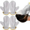 Realand 2 paires de gants de vaisselle éponge, gants de vaisselle brosse à vaisselle sans rayures, éponge de cuisine imperméable à l'eau pour nettoyer la vaisselle