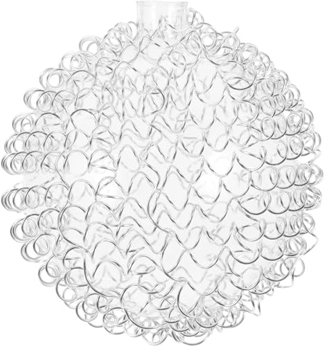 Kichvoe Abat-Jour Globe En Verre Fil D'aluminium G4 Abat-Jour Boule De Remplacement 80Mm Lustre À Bulles Couvertures De Lumière Luminaire Suspendu Pour Applique Murale Suspendue Jardin