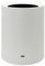 Poubelle de 12 l - Blanc mat - Polyvalente - Poubelle de salle de bain et WC - Élégante poubelle de bureau blanche - En plastique de qualité supérieure - Design robuste - Idéale pour la salle de bain,