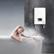 PurpleMinder Scaldabagno Elettrico Istantaneo 4.5kW 220V - Compatto con Display LED, Protezione Anti-Surriscaldamento e Set Doccia per Bagno/Cucina