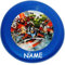 alles-meine.de GmbH 1 Stück Frisbee Scheibe - Wurfscheibe - Avenger Assemble - incl. Name - Ø 23,5 cm - für Kinder/Erwachsene/Hunde - Kindergeburtstag - Schwebedeckel -..