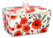 The Leonardo Collection Finola Stack Poppy Butter Dishes for Kitchen & Home | Dishwasher Safe Butter Dish with Lid for Keep Butter Fresh | Durable BPA-Free Butterdish for Butter Storage