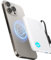 INIU 30W Magnetische Power Bank, Qi2-zertifizierte 10000mAh Outdoor Camping Externe Batterie, PD 30W Schnelllade-Powerbank Small-Tragbares Ladegerät mit USB C für iPhone 16/15/14/13/12/Pro/Max, Weiß