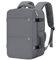 Cmezevi Cabin Bags 40x20x25 for Ryanair, Small Underseat Carry-ons Bag Hand Luggage Bag Travel Backpack Cabin Size 20L Fit 14 Inch Loptop Bags for Women Men with Trolley Sleeve - Dark Grey