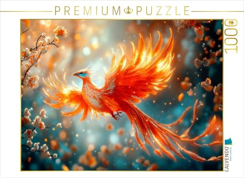 CALVENDO Puzzle Magischer Phönix | 1000 Teile Lege-Größe 64 x 48 cm Foto-Puzzle für glückliche Stunden