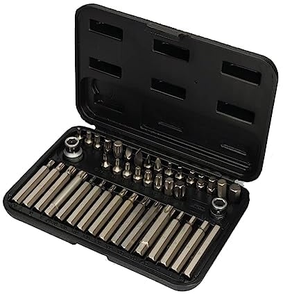 KS Tools 911.4304 10mm CLASSIC Bit-Satz, 42-tlg., 4042146053379, Farbe, Size