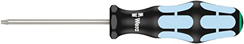 Wera 3367 Torx-Schraubendreher, Edelstahl, TX 15 x 80 mm, 1 Stück, 05032053001