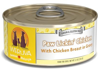 Weruva Dog Food, Paw Lickin' Chicken, 5.5-Ounce Cans by Weruva