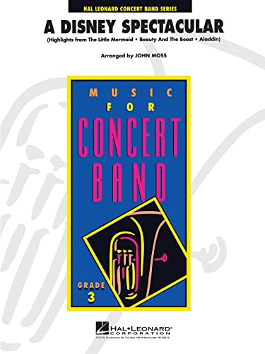 Hal Leonard A Disney Spectacular - Young Concert Band Series Level 3 arranged by John Moss