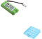 Original OTB Ersatz Akku für Telekom T-Com Sinus A 602 A602 Touch Akku Acku VTHCH73C02 NI-MH 2,4V + Gopacks Batteriebox (4xAAA/AA) Batterie Battery Bateria Aku Acku