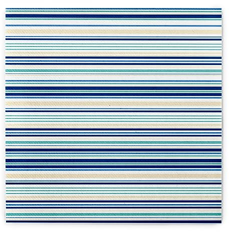 Sovie HOME Serviette Stefano | Airlaid-Servietten 40x40 cm | hochwertige Einweg-Servietten für Feiern | extrem saugstark & stoffähnlich | 12 Stück (Blau)