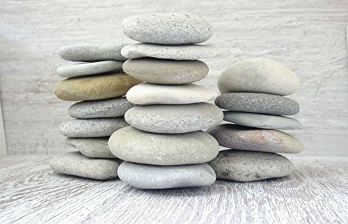 10 Zen-Setine/ 1 kg Flachsteine / Meeressteine / Dekosteine / Kieselsteine / Mandala / Muschelsteine / Strandsteine / Kunststeine / Stranddekor / Strandkunst