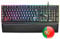 Mars Gaming MK320, Teclado Gaming Completo H-Mech, 13 Modos RGB y Halo, Reposamuñecas Acolchado, Antighosting, Idioma Portugués, Negro