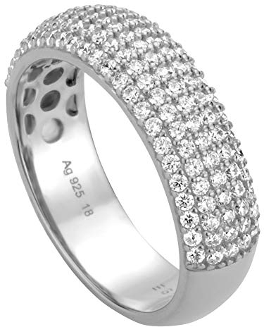 Esprit ESRG01051118 Damen Ring Frame Sterling-Silber 925 Silber 17,8 mm Größe 56