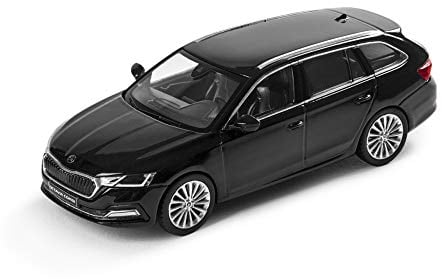 Skoda 5E7099300F9R Modellauto Octavia 4 (NX) Combi Modell Maßstab 1:43 Miniatur schwarz