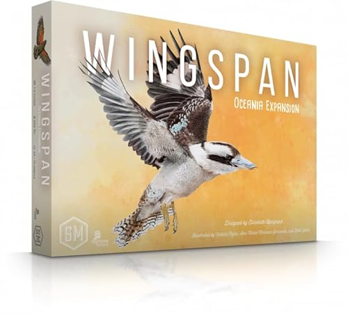 Stonemaier Games, Wingspan: Oceania Expansion, Board Game, Ages 14+, 1-5 Players, 40-70 Minute Playing Time