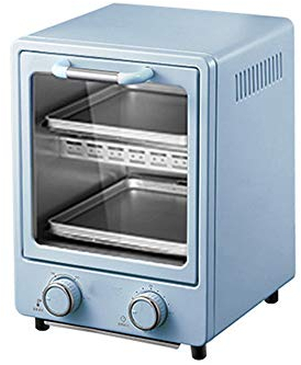 FRYH Mini Horno Eléctrico Diseño Vertical Puede Satisfacer A 2-3 Personas A La Vez 23 56 * 31 66 * 21 17 Cm 9 L,Blue