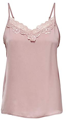 JDY Jdyappa New Lace Singlet WVN Noos Haut, Détails : Dentelle DTM, 40 Femmes