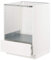 METOD/MAXIMERA Unterschrank für Backofen mit Schublade 60x61,6x88cm weiß/Veddinge weiß