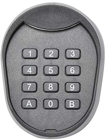 JIELI Wireless Keypad for Automatic Gate Opener,Security Entry Gate Keypad,Remote Operator Panel Control for Sliding Gate Opener Motor