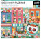 Petit Collage PTC650 Neighbourhood Decoder Animals Puzzle, Multicoloured, 100 Pieces