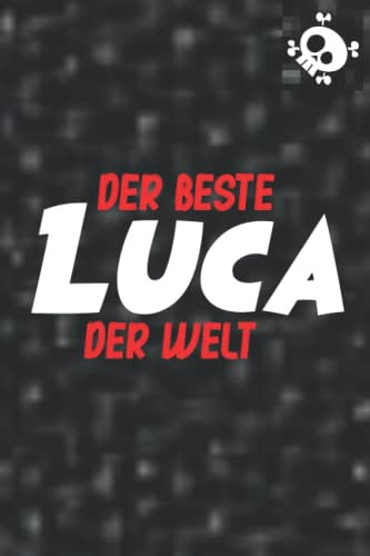 Der beste Luca der Welt: Liniertes Notizbuch Luca | Als Geschenk oder für Dich 🎁
