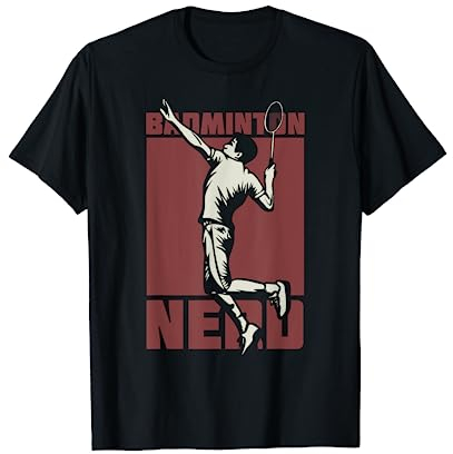 Badminton Nerd Shuttlecock T-Shirt