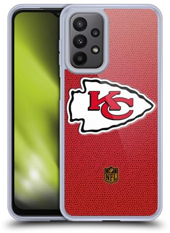 Head Case Designs Offizielle NFL Fussball Kansas City Chiefs Logo Soft Gel Handyhülle Hülle kompatibel mit Samsung Galaxy A23 / 5G (2022)