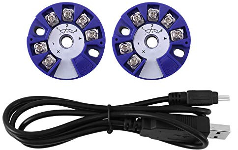 Programmable RTD PT100 to 4-20MA Converter RTD Input 4-20MA Output -Mounted Temperature Transmitter