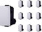 10 pcs Interruttore Unipolare, Compatibile Con Bticino Matix