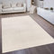 Paco Home Teppich In- & Outdoor, Moderne abstrakte Boho Designs mit 3D Struktur, robust & wetterfest, ideal für Terrasse Wohnzimmer & Küche, Grösse:80x150 cm, Farbe:Creme 2