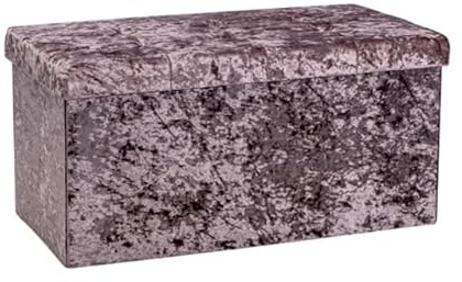 Nataluna Sitzsack aus Samt, Rosa A. 76 x 38 x 38 cm, 643404