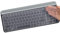 Tastaturabdeckung für Logitech MK470 & Logitech K585 K580, Logitech K580 K585 & Logitech MK470 Wireless Ultra Dünn Silikon Tastaturschutz Skin-Clear