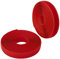 AERZETIX - C65912 - Klettband/-rolle 20 mm 5 meter - organizer/kabelbinder - band für kleidersäcke - aus polyamid und polyester - farbe: rot