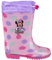 Disney Stivali Pioggia PVC Minnie Rosa, Gomma, Multicolore, Taglia Unica