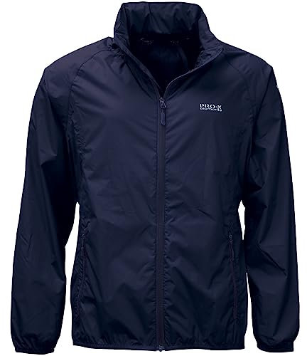 PRO-X elements Herren Packable Bike Jacke, Marine, S, Blau
